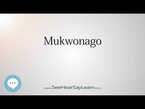 Mukwonago (How to Pronounce Cities of the World)💬⭐🌍✅