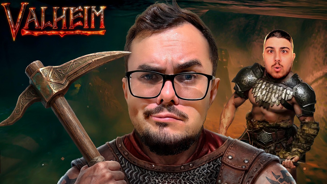 MINEIRANDO BRONZE, ACHAMOS O PROXIMO BIOMA - VALHEIM COM OS AMIGOS