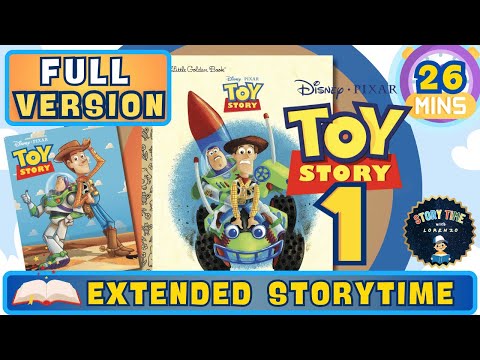 TOY STORY 1 - FULL EXTENDED VERSION (26 mins) Read Aloud Book Storytime | Woody and Buzz Lightyear