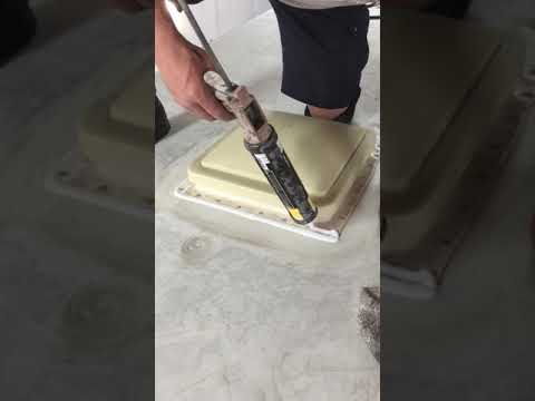 Professional RV Roof Sealant Application Technique #rvdiy #maintenance #tutorial