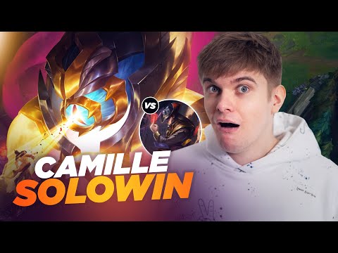 RHOBALAS : SOLOQ MAIN | CAMILLE SOLO WIN - VEL'KOZ VS TF | LOL FR