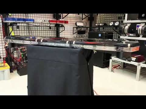 Code3 21TR Plus Lightbar R/B/W/A Made in USA By R.S.K. THAILAND