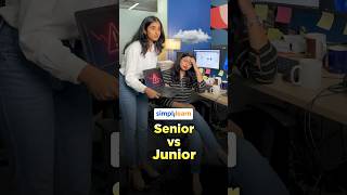 Senior vs Junior | Difference Between Junior And Senior Work | #Corportate | #Short | #Simplilearn