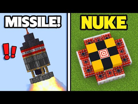 10 Bomb Build Hacks in Minecraft! #2