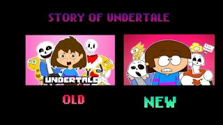 Cover art for Story of Undertale: Old Animation vs New Animation