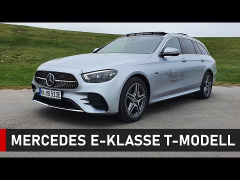 The new electric station wagon! 2021 Mercedes-Benz E-Class Estate 300de - Review, Driving Report,...