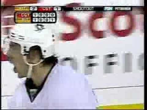 Kris Letang First Shootout Goal 12/6/2007