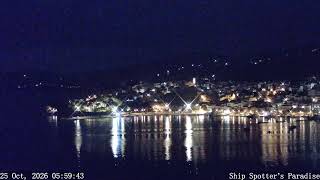 LIVE 24/7 | Skiathos Bay & Port – Real-Time Ship Spotting from Greece live webcam