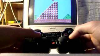 PlayStation 2 Controller with FCE Ultra NES Emulator (using arduino)