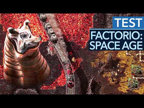 Factorio: Space Age macht ein geniales Spiel nochmal doppelt so gut! - Test / Review