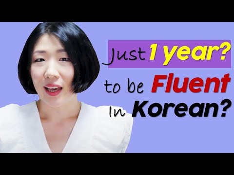 How to calculate the exact amount of time to be Fluent in Korean.