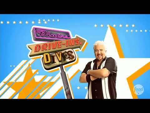 Diner Drive Ins And Dives Map