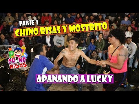 El Chino Risas y Mostrito Apanando a Lucky  😂😂😂 🇵🇪