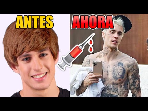 Justin Bieber es ADICTO a la TINTA 😔 Reaccionando a sus TATUAJES