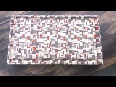 Making a Chaotic Chaos Cutting Board End Grain