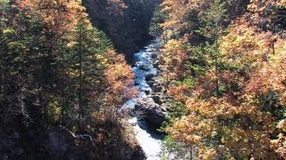 preview picture of video '【FullHD】紅葉の岩内仙境 - 帯広市 Iwanaisenkyo Gorge 2012'