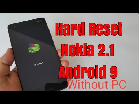 Nokia 2.1 hard reset |Remove pattern pin lock without PC |Factory hard reset Nokia 2.1