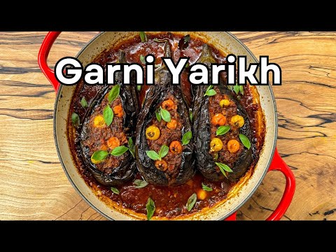 Garni Yarikh - Stuffed Eggplant/Aubergine