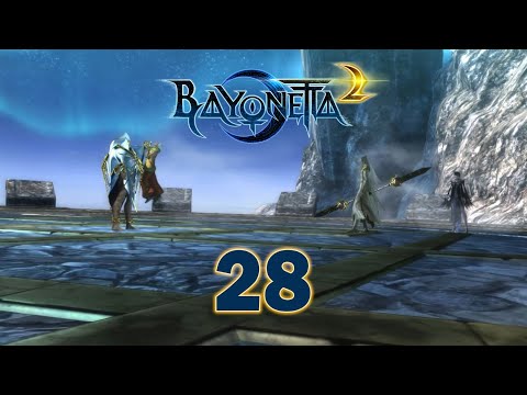 Bayonetta 2 Playthrough Pt 28 - Chapter XVI The Sacred Mountain Fimbulventr and Prophet