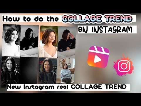 New Collage reel trend tutorial | Flowergraphy8 original audio reel trend tutorial | Collage trend