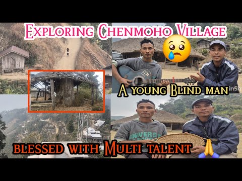 Meet Multi Talented young Blind man at Chen moho / Indo-Myanmar border @honpeihlkonyakapeih3306 