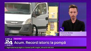 Record istoric la pompă: benzina a depășit pragul de 10 lei pe litru