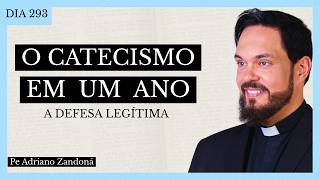 Catecismo em Um Ano Dia 293 - A Defesa Legítima - Padre Adriano Zandoná