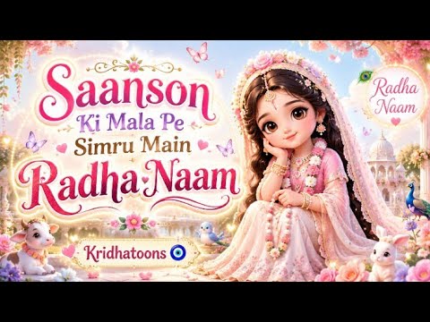 Saanson Ki Mala Pe Simru Main Radha Naam | Radha Krishna Bhajan 🌸