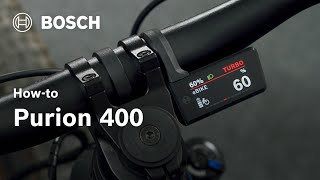 Bosch Purion 400 Display kit
