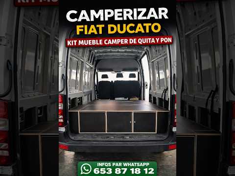 Fiat Ducato Custom Camper Conversion – Simple and Versatile Layout