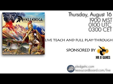 Hellenica 4p Play-through & Teaching by Heavy Cardboard