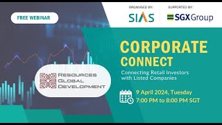 Corporate Connect Webinar feat. Resources Global Development - 9 April 2024