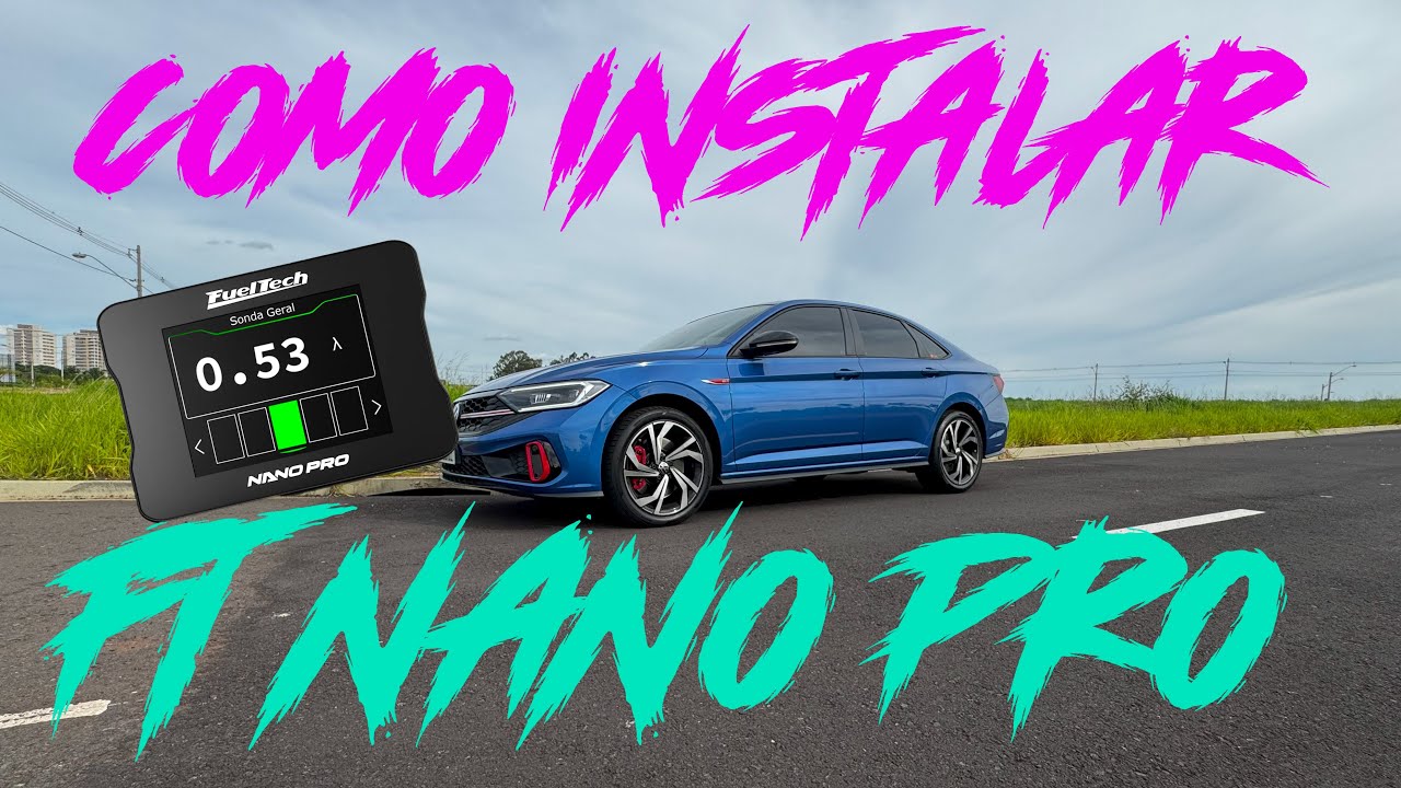 Instalei a Fueltech NanoPro OBD2 no Jetta - Como Instalar a FT Nano Pro OBD2!!!!!