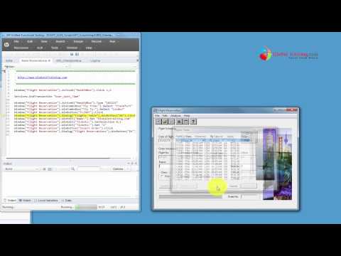 UFT 12.01 | QTP | Flight Reservation Application Tips