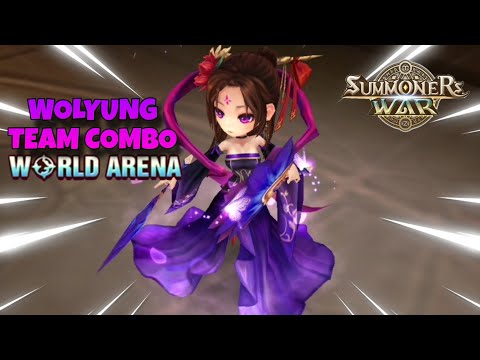 Wolyung Team Combo in World Arena Ep. 3 - Summoners War