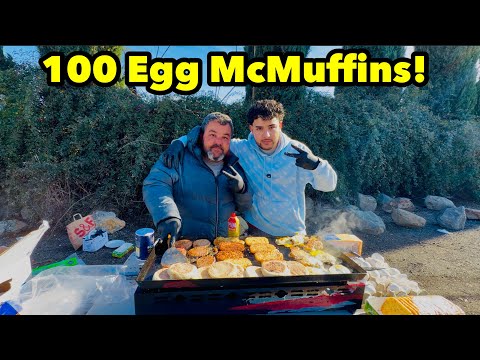 100 McMuffins für Obdachlose!