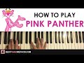 HOW TO PLAY - The Pink Panther Theme (Piano Tutorial Lesson)