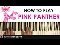 HOW TO PLAY The Pink Panther Theme Piano Tutorial Lesson