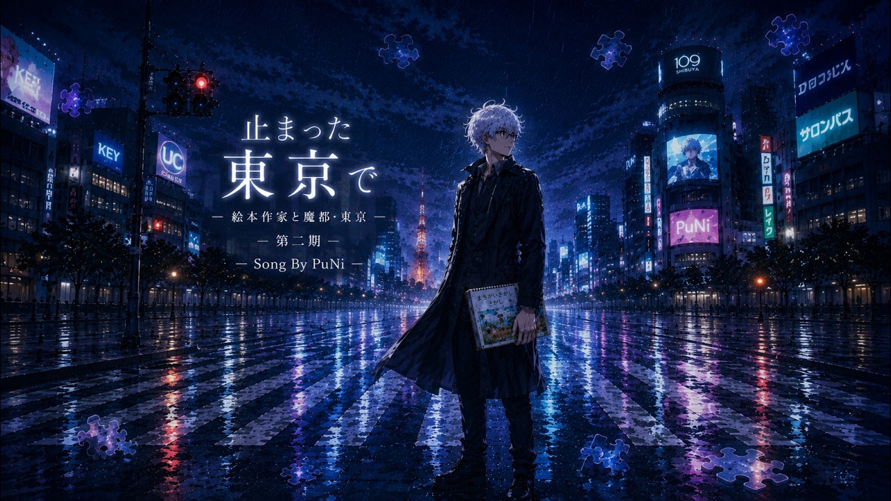 【MV】『止まった東京で』　小説 『絵本作家と魔都・東京 ― まちがいは、いくつ？ ―』 第二期のテーマソング