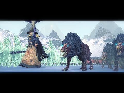 Battle on the Frozen Lake | Vampire Counts vs Chaos | Warhammer Total War Epic quest in cinematic