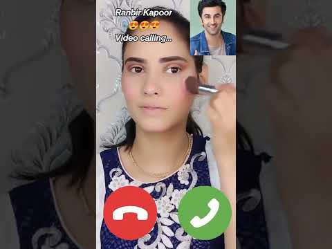 VIDEO CALLING with Ranbir Kapoor 😮GRWM #shorts #ytshorts #ashortaday