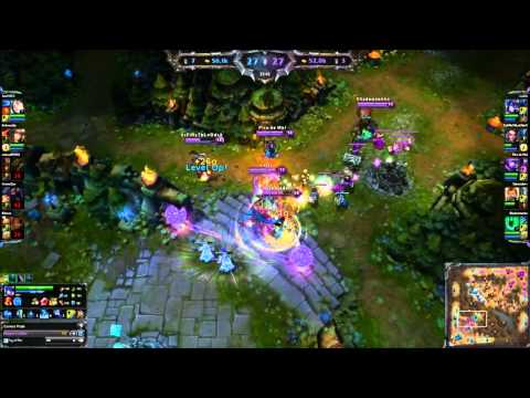 Sejuani roubando Barão e virando o jogo