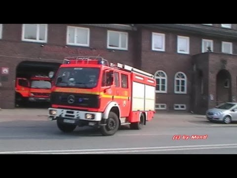 HLF 15/2 BF Hamburg F15 (Reserve) + LF 1 FF Hamburg Lokstedt F-1935 incl. anrücken FFler