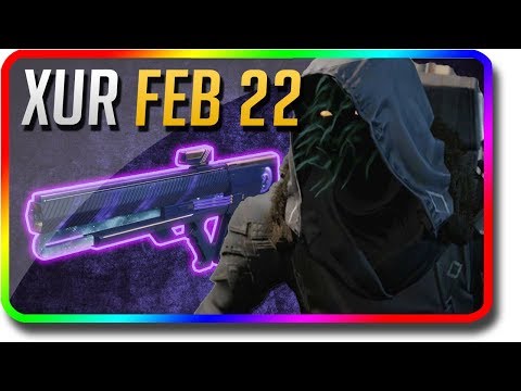 Destiny 2 - Xur Location & Exotic Armor Perk Rolls "Graviton Lance" 2/22/2019 (Xur February 22) Video