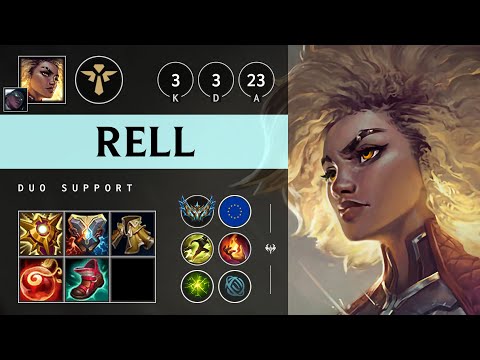 Rell Support vs Pyke - EUW Challenger Patch 25.10