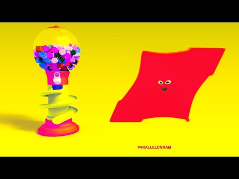 Learn Shapes Parallelogram Sparta Pitch Color Gum Balls Sponsored By Klasky Csupo 2001 Effects 
