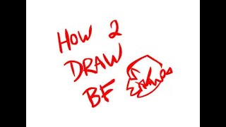 Cover art for how draw bf