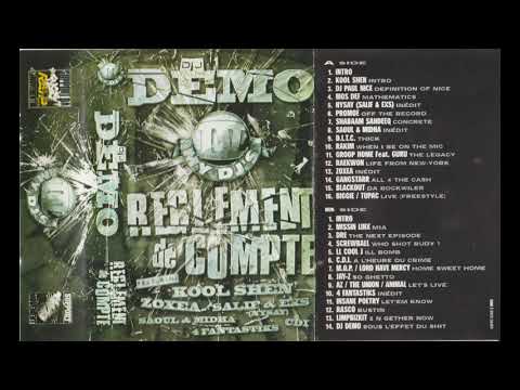 Nysay - Freestyle inédit (2000) DJ Démo  mixtape Règlement De Compte IV My People