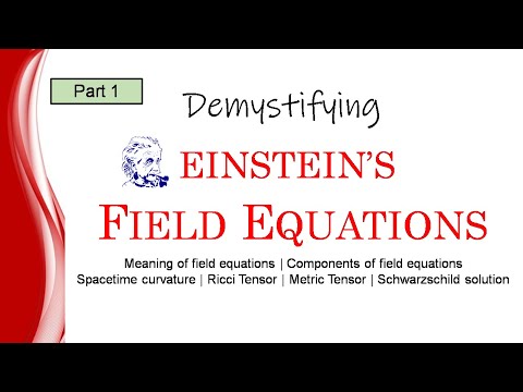 Einstein field equations | Einstein field equations explained | General relativity | Ricci tensor