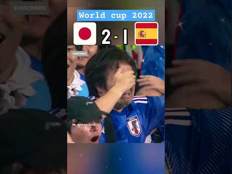 Japan vs Spain FIFA World Cup 2022 Match Highlights #football #shorts #viral 😎😱😭